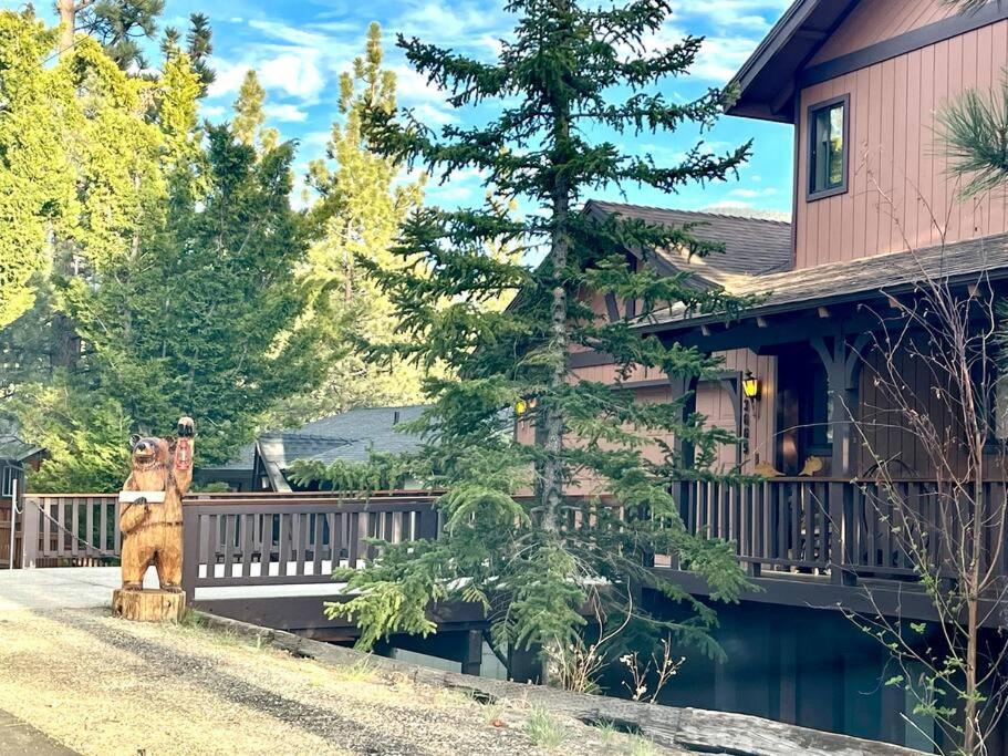 Luxury Joyful Bear Cabin With View, Big Bear Lake Villa Dış mekan fotoğraf